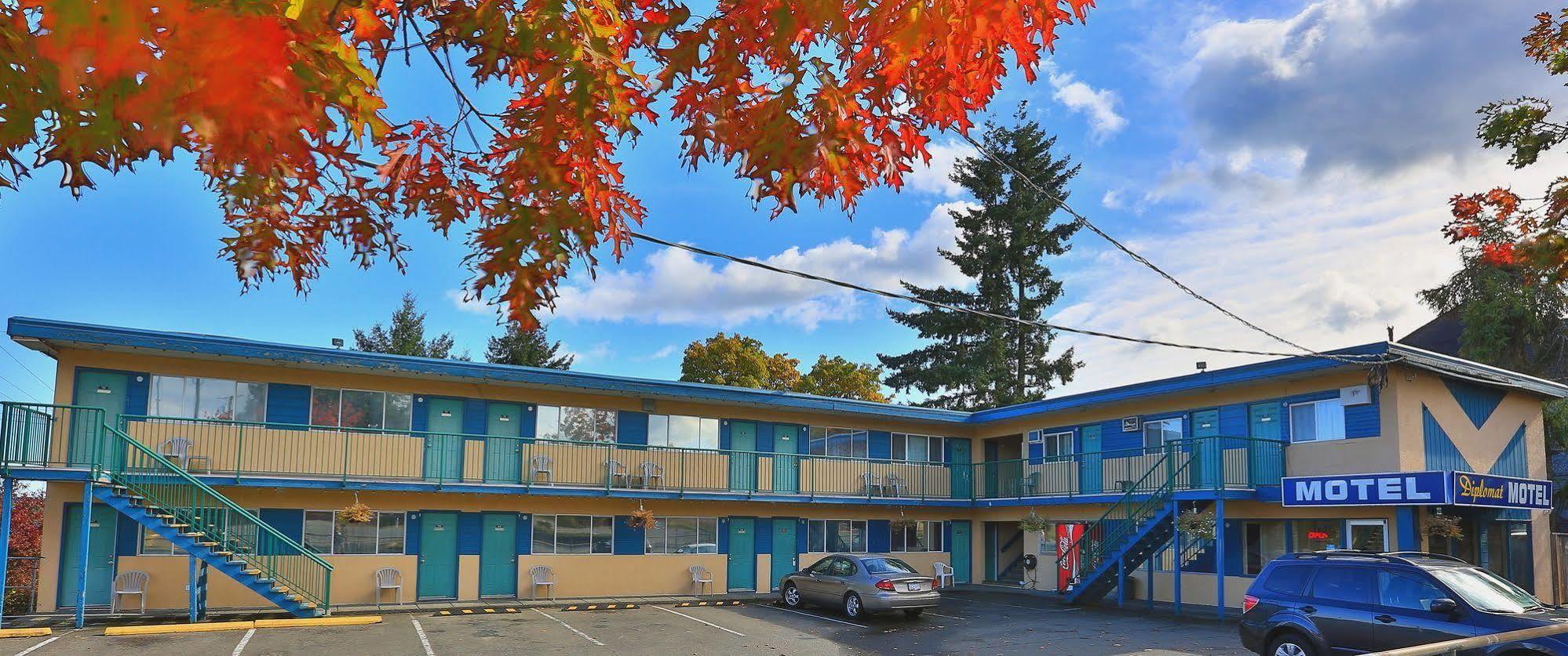 Diplomat Motel Nanaimo Buitenkant foto
